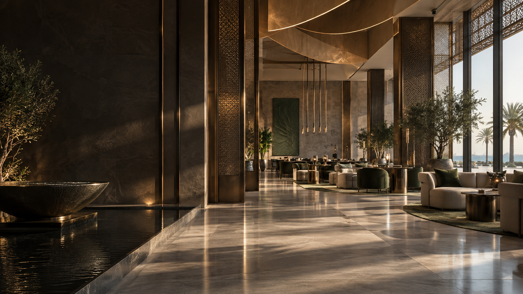 Premium contemporary interior